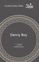 Danny Boy SATB choral sheet music cover